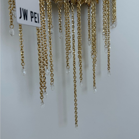 JW PEI Anika Star-Embellished Chain Bag - Gold - Picture 8 of 15